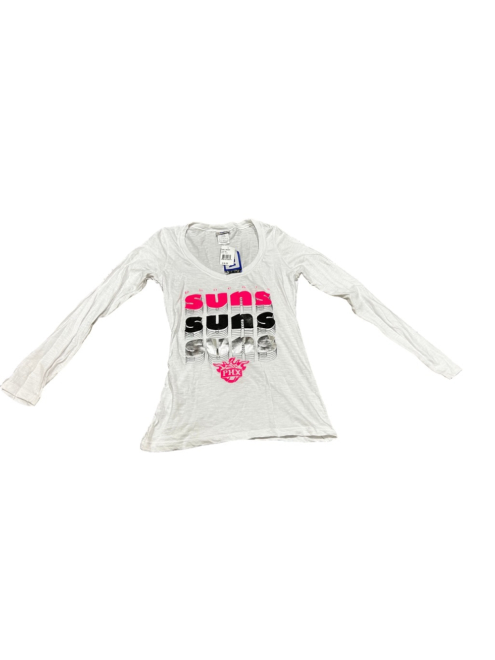 NWT NBA Official Women’s V-Neck Phoenix Suns long sleeve tee size M